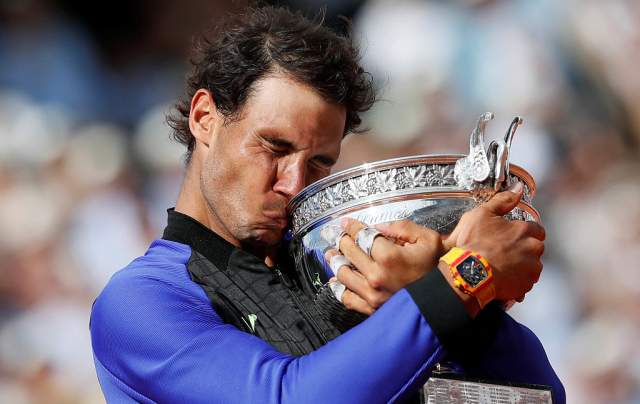  纳达尔红土封王，成就法网十冠传奇